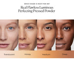 Real Flawless Luminous Perfecting Talc-Free Pressed Powder - TEMOF 