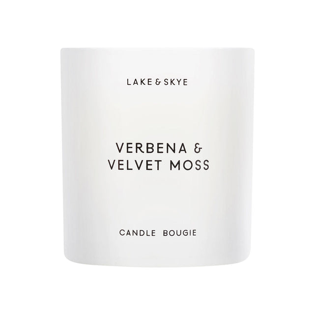 Verbena and Velvet Moss Candle - Temof Store 