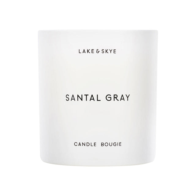 Santal Gray Candle - Temof Store 