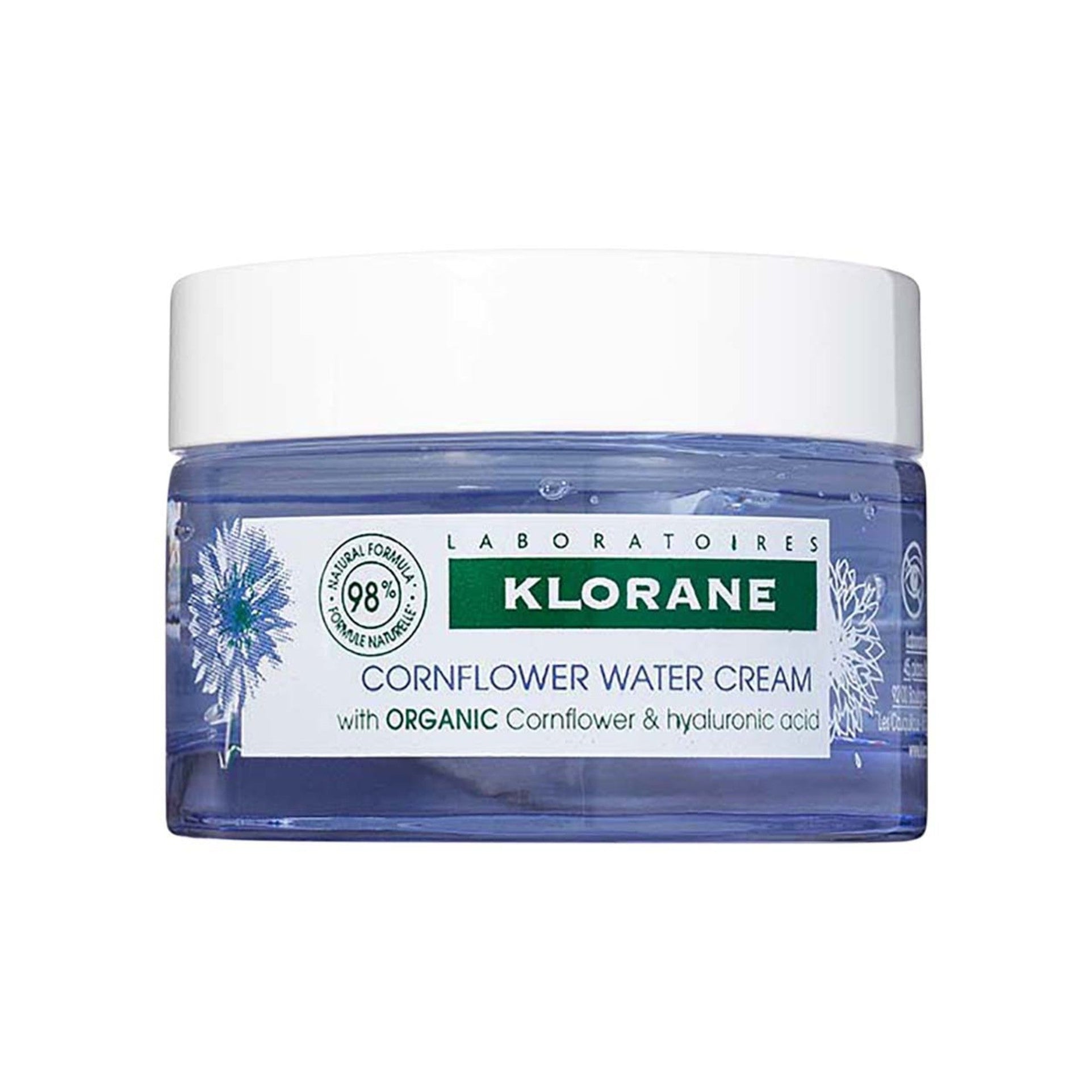 Hydrating Water Cream With Cornflower - Temof Store 