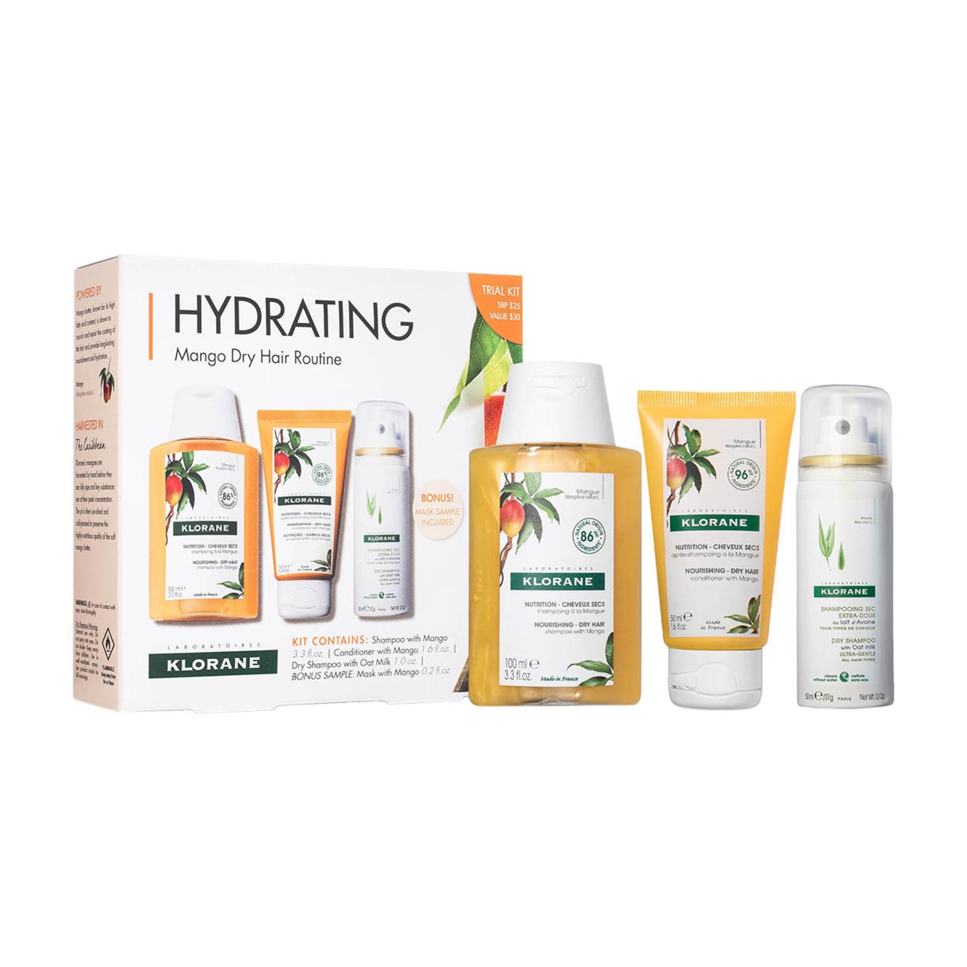 Hydrating Mango Trial Kit - Temof Store 