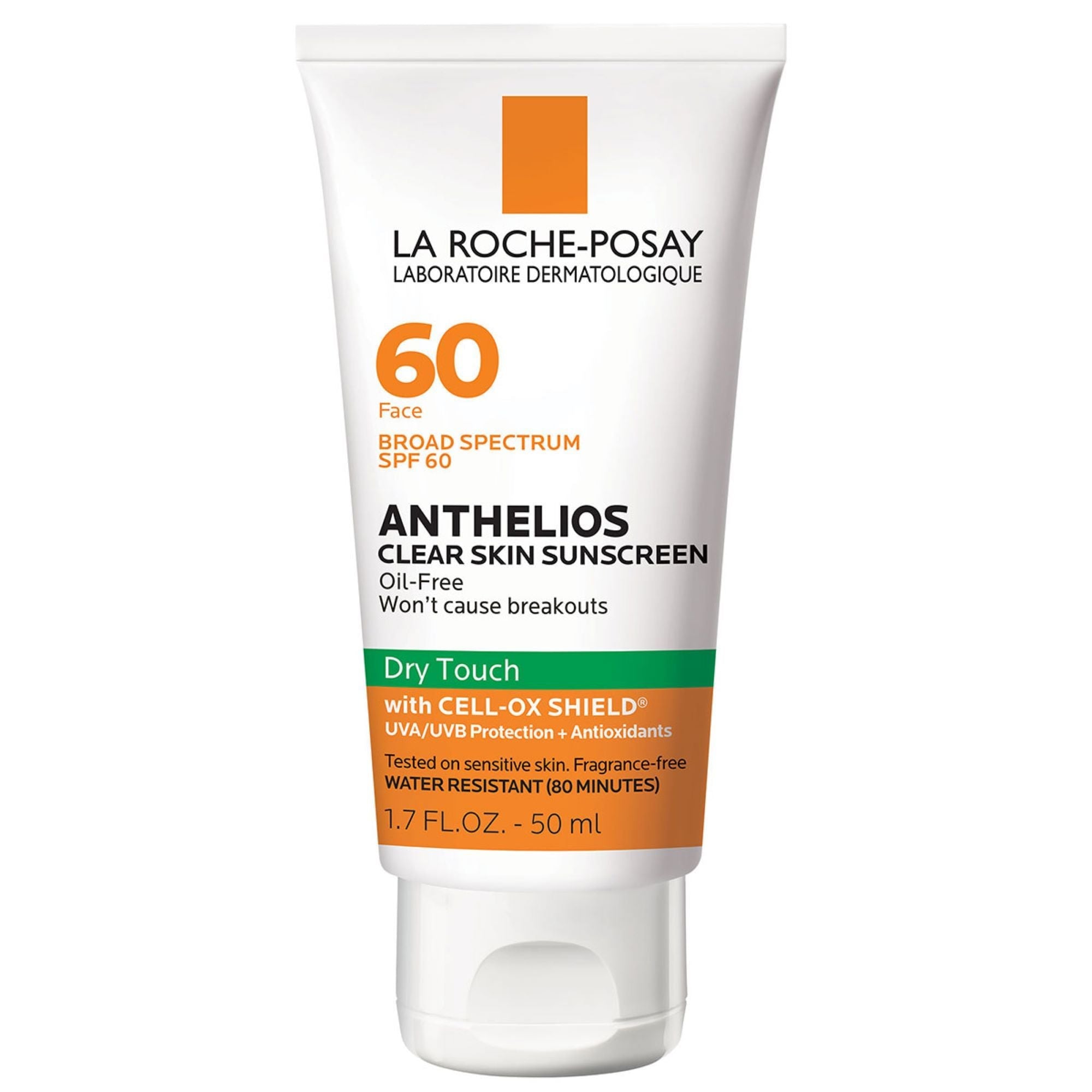 Anthelios Clear Skin Dry Touch Sunscreen SPF 60 - Temof Store 