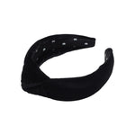 Velvet Knotted Headband - TEMOF 