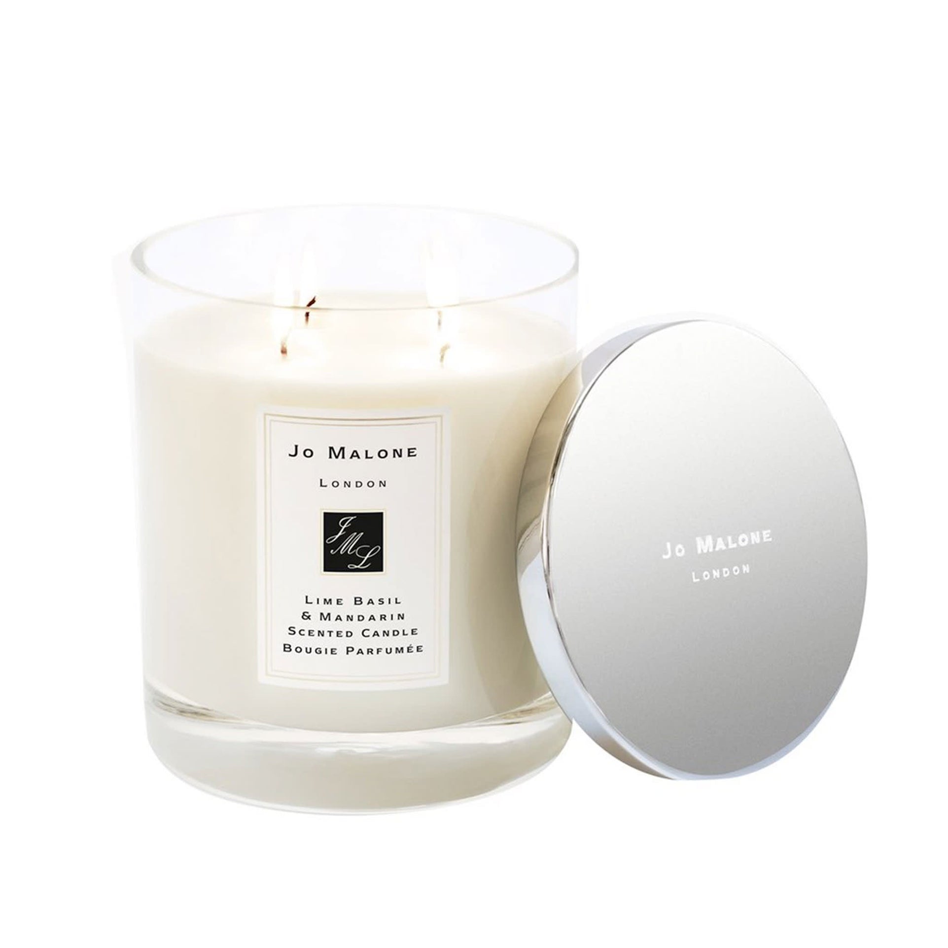 Lime Basil & Mandarin Deluxe Candle - Temof 