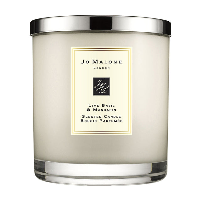 Lime Basil and Mandarin Luxury Candle - Temof Store 