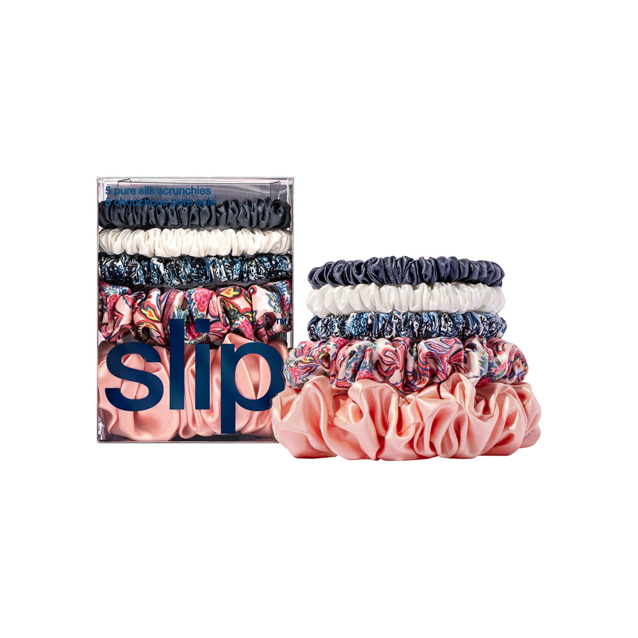 Abbey Pure Silk Scrunchies Set (Limited Edition) - Temof 