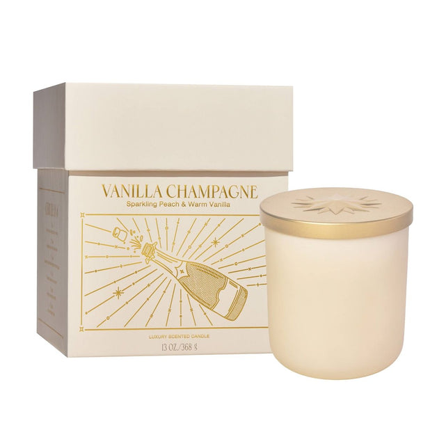 Vanilla Champagne Luxury Candle (Limited Edition) - Temof Store 