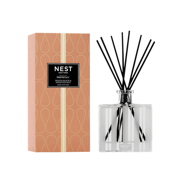 White Peach and Honeysuckle Reed Diffuser - Temof Store 