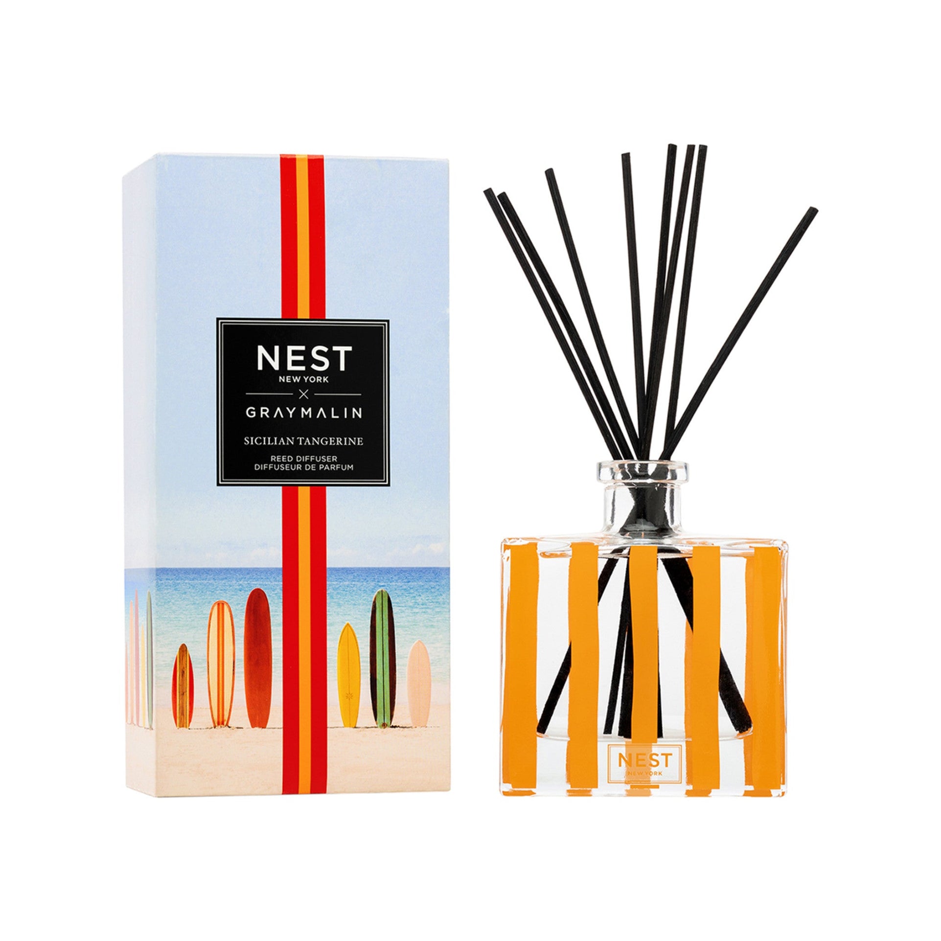 Gray Malin Sicilian Tangerine Reed Diffuser - Temof Store 