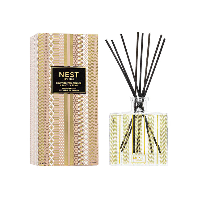 Crystallized Ginger and Vanilla Bean Reed Diffuser (Limited Edition) - Temof Store 