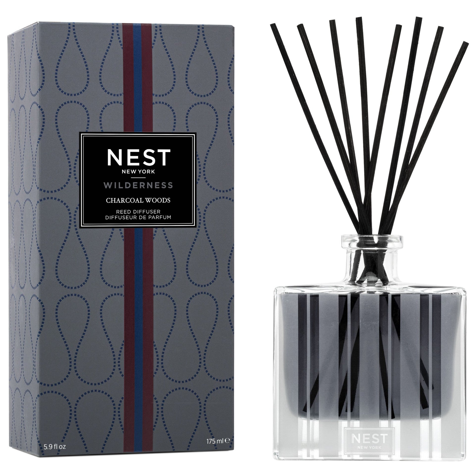 Charcoal Woods Reed Diffuser - Temof Store 