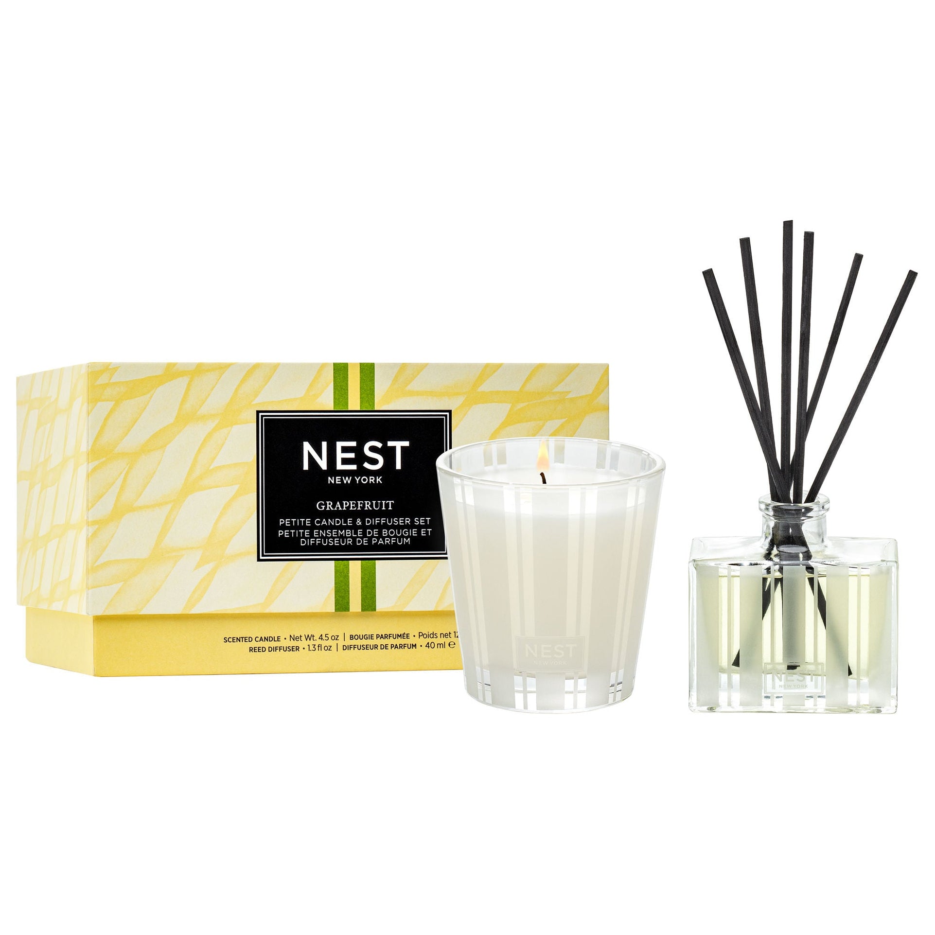 Grapefruit Petite Candle & Diffuser - Temof Store 