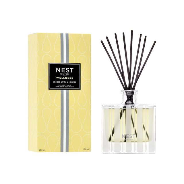 Sunlit Yuzu and Neroli Reed Diffuser - Temof Store 