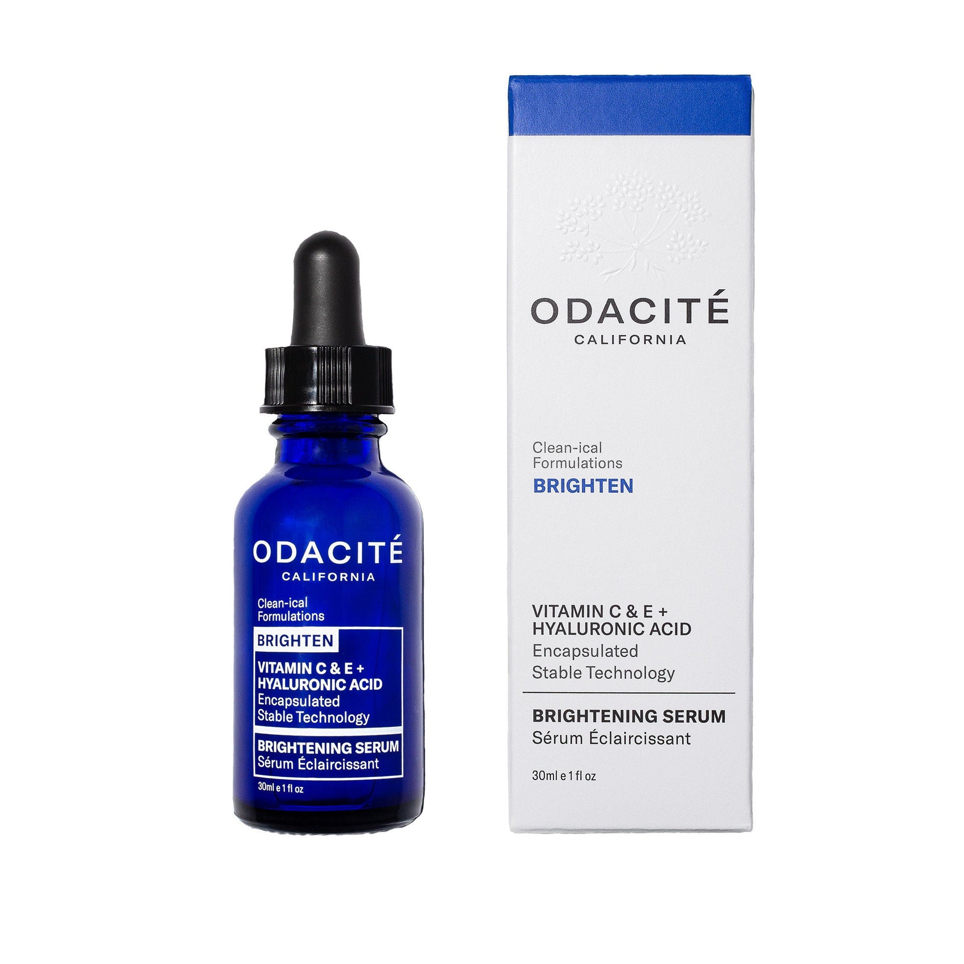 Vitamin C and E + Hyaluronic Acid Brightening Serum - Temof Store 