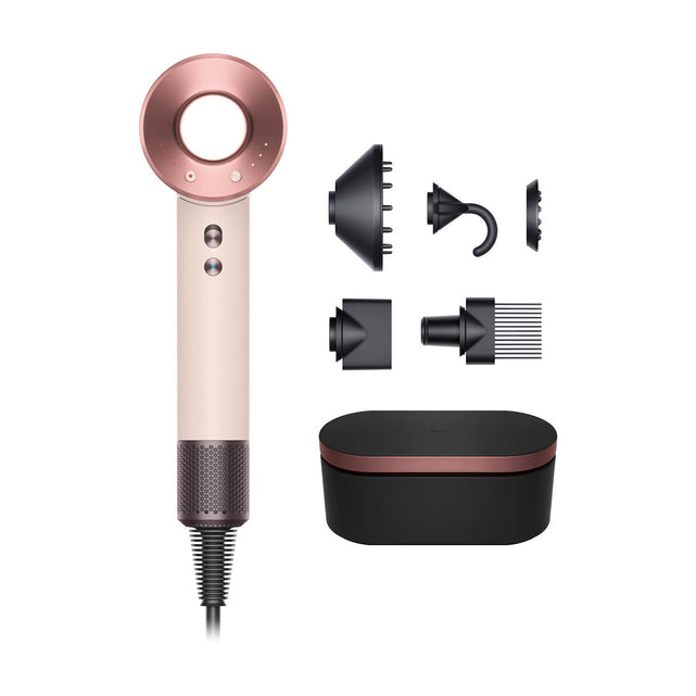 Ceramic Pink and Rose Gold Supersonic Hair Dryer (Limited Edition) - Temof Store 