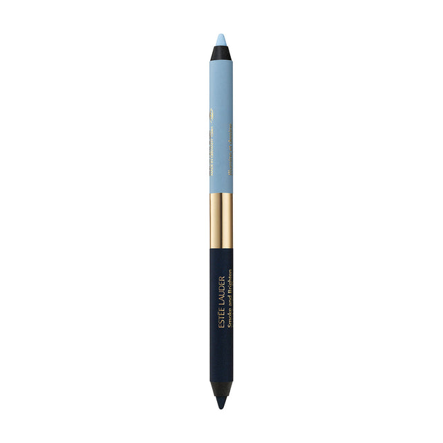 Smoke and Brighten Kajal Eyeliner Duo - Marine/ Sky Blue - Temof Store 