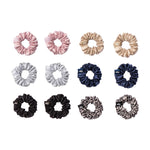 Pure Silk Minnie Scrunchies - TEMOF 