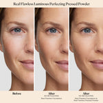 Real Flawless Luminous Perfecting Talc-Free Pressed Powder - TEMOF 