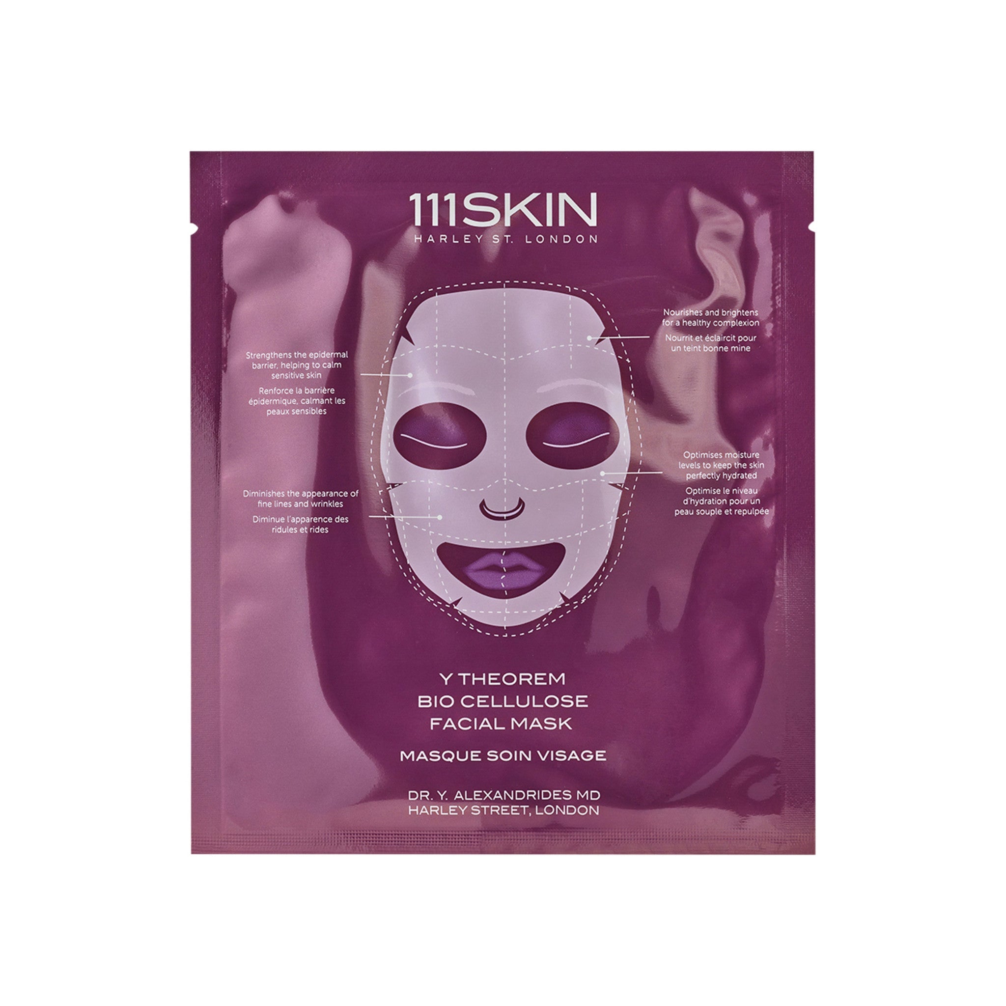 Y Theorem Bio Cellulose Facial Mask - Temof 