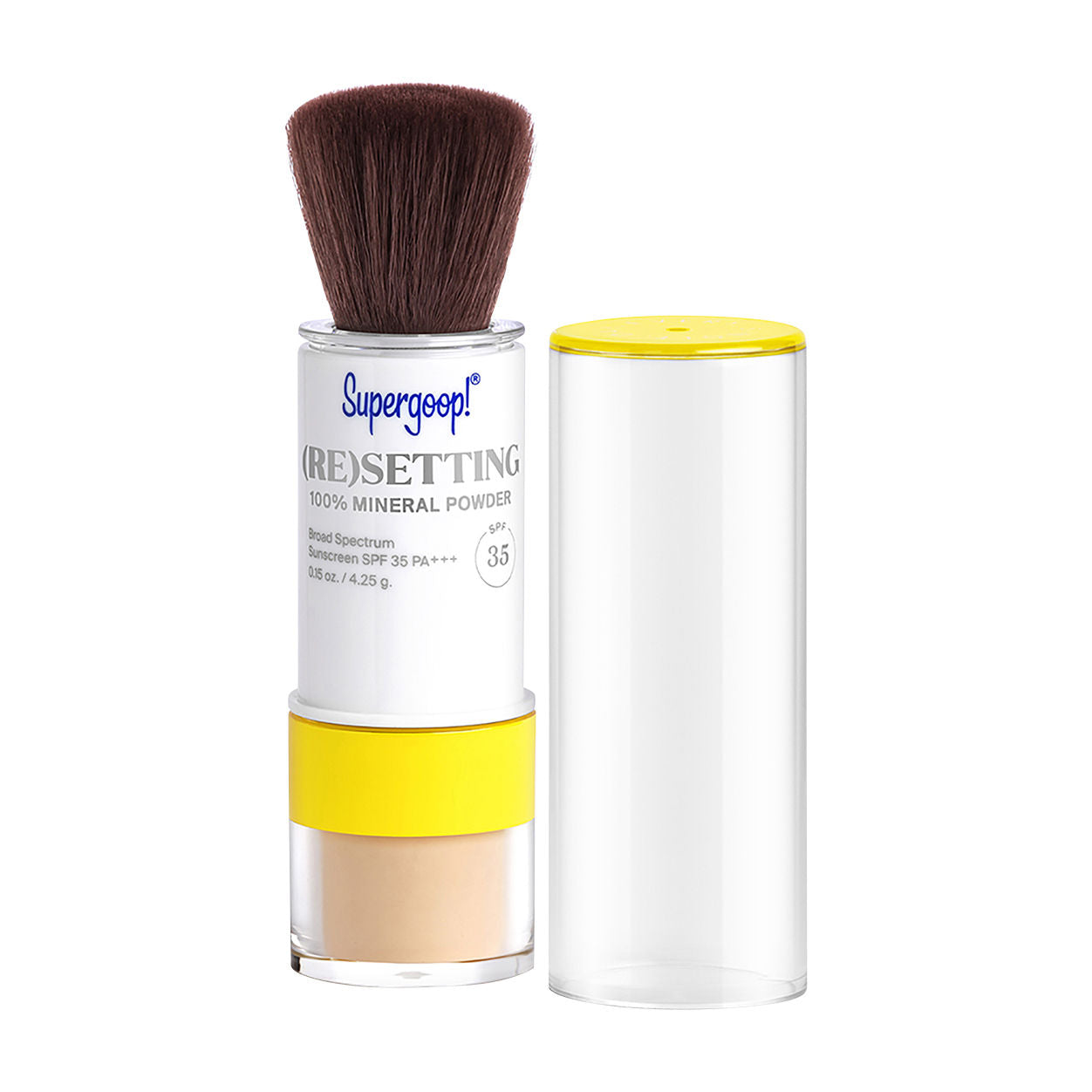 (Re)setting 100% Mineral Powder SPF 35 - Temof 