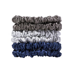 Pure Silk Skinny Scrunchies - TEMOF 